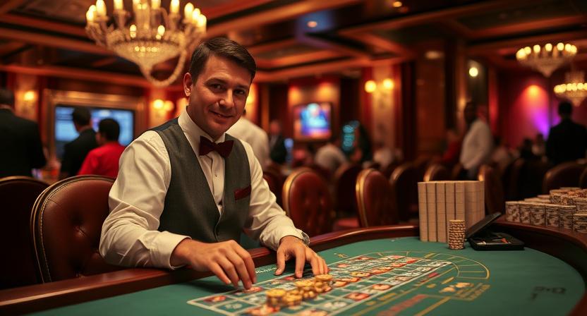 Live dealer streaming tables on JLJL88 casino